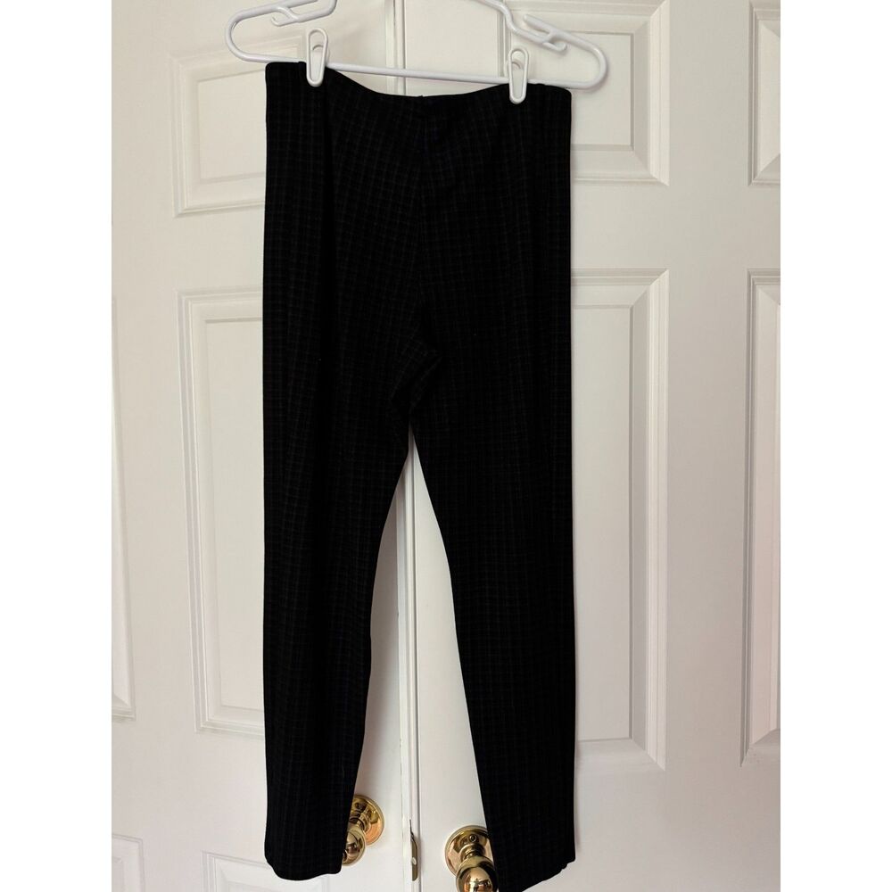 Women's LIVERPOOL Stretch Pull On Skinny Pant Legging in Plaid Size 8